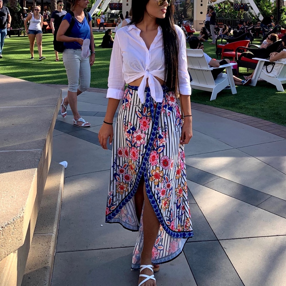 Floral skirt